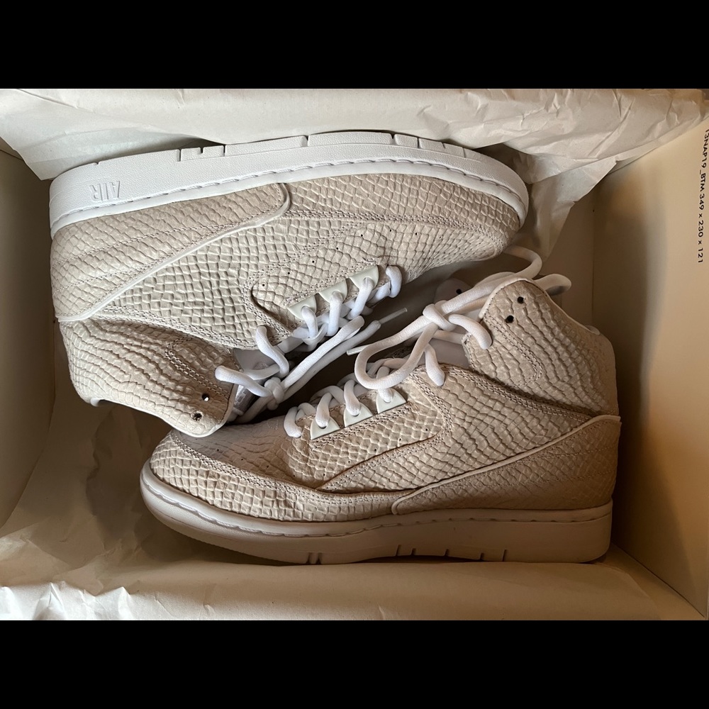 Nike Air Python Sneakers Snakeskin Tan Men's Size US 6.5 (Women’s 7.5-8)